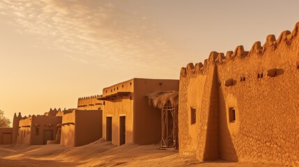 sunset in the medina