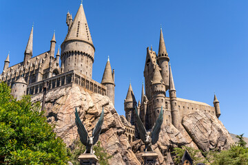 Obraz premium Hogwarts Castle at Universal Studios Hollywood