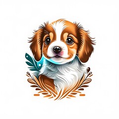 puppy dog illustration
