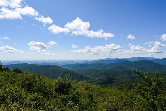 Skyline Drive, Shenandoah National Park in Virginia