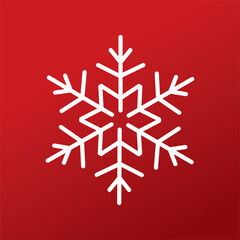 snowflake icon design vector layout