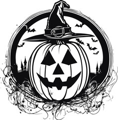 Halloween Scarry T shirt vector Elements for premium t shirt 