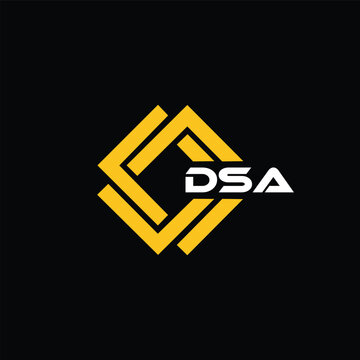 DSA letter design for logo and icon.DSA typography for technology, business and real estate brand.DSA monogram logo.