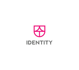 Fototapeta premium initial letter u with upward arrow for finance, development, success, training business logo concept