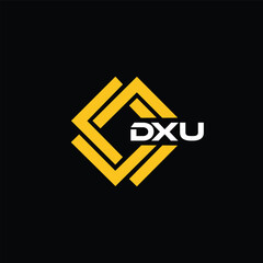 DXU letter design for logo and icon.DXU typography for technology, business and real estate brand.DXU monogram logo.