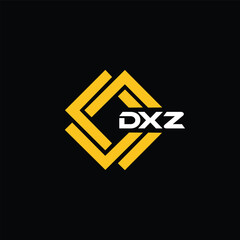 DXZ letter design for logo and icon.DXZ typography for technology, business and real estate brand.DXZ monogram logo.
