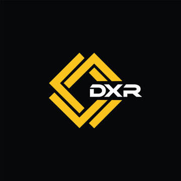 DXR letter design for logo and icon.DXR typography for technology, business and real estate brand.DXR monogram logo.