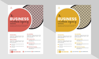 Corporate Modern Business Flyer Template ,Creative Modern Business Multipurpose Brochure Template Design, VectorTemplate Design In A4 Size, Modern Business Flyer Template.