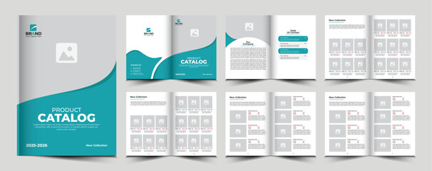 Product catalog or catalogue template design