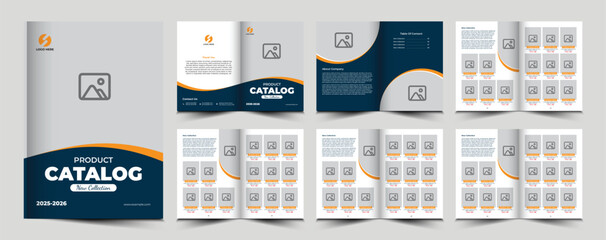 Product catalog or catalogue template design