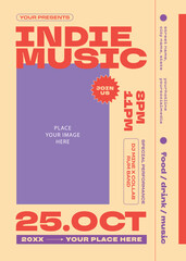 Indie Music Flyer Template