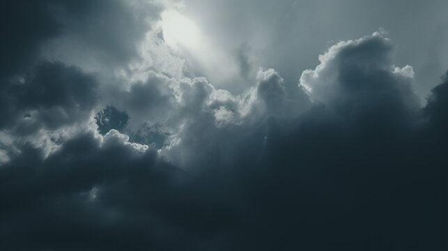 Dark Cloudy Dramatic Sky