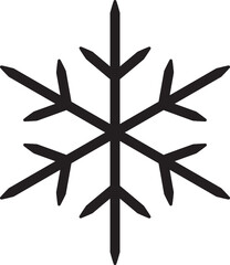 雪の結晶のベクターイラスト