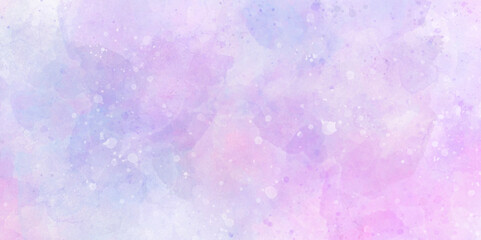 Abstract watercolor background with space natural pink dye sky and cloud. texture sky. splatter cloud. violet textured. pink cloud sky on art graphics, pink background.