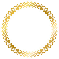 Greek circle golden frame decorative frames isolated on white background windows transparent background png file ready to use
