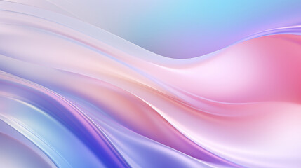 Pastel Wispy Smooth Liquid Wave Abstract Background, Generative AI