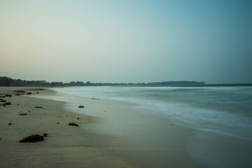 beach at dawn