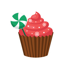 christmas dessert cupcake baked