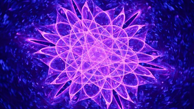 Hypnotic mandala patterns, enigmatic intricate flowing geometric fractal abstract ecstasy, endless loop of spiritual awakening energy flow, visual beats fantasy swirls.