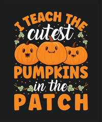 Halloween vector t-shirt design, Halloween vector elements