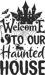 Halloween vector t-shirt design, Halloween vector elements