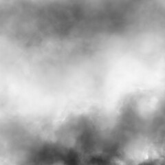 Abstract white puffs of smoke swirls overlay on black background pollution. Royalty high-quality free stock photo image of abstract smoke overlays on black background. White smoke swirl fragments