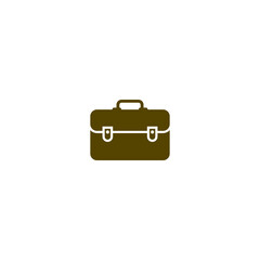 Briefcase icon isolated on transparent background