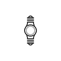 Lightbulb and Gear Idea Concept icon isolated on transparent background