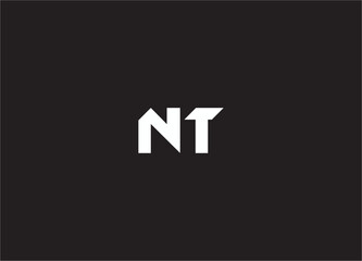nt letter logo and monogram design