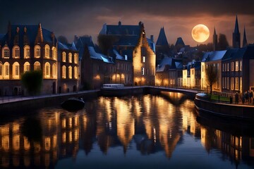 Obraz premium view of ghent country