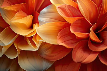 Abstract macro photography of textures and patterns on petals  - obrazy, fototapety, plakaty