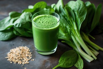 green juice amidst a pile of pulp and seeds