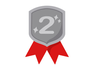 2nd Place Silver Medal Reward
