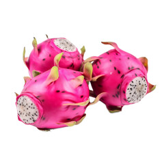 Fruit Dragonfruit isolate no background