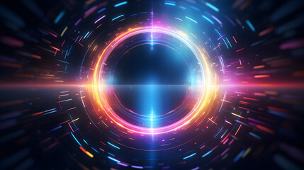 Futuristic technology background with modern interface style