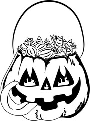 Pumpkin, Costume, Trick-or-treat, Haunted house, Ghost, Witch, Candy, Jack-o'-lantern, Spooky, Skeleton, Vampire, Werewolf, Zombie, Bats, Mummy, Cobwebs, Cauldron, Scarecrow, Ghouls, Witches' brew.