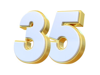 Gold Number 35