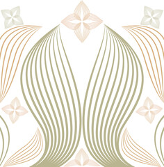 natural abstract floral decoration