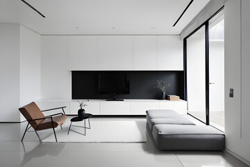 living room interior.
Generative AI