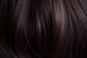 Naklejka premium Dark hair texture