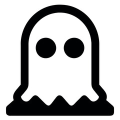 Cute cartoon spooky characters and elements