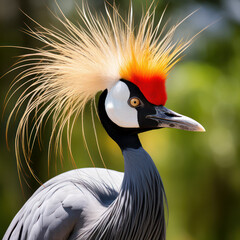 Fototapeta premium African Grey Crowned Crane..