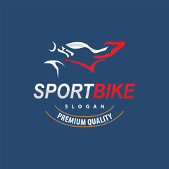 Motorcycle logo design, Bike Vehicle Repair Garage Vector, Symbol Illustration