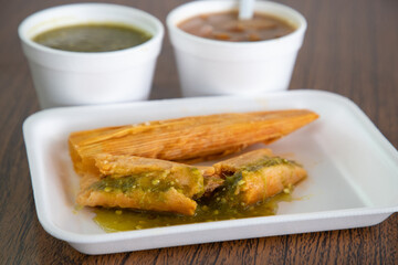 tamal pollo