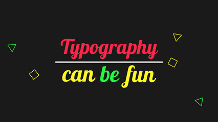 Fun Kinetic Typography
