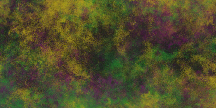 Greeny yellow or parple texture rough background Vintage oil painting background in warm colors