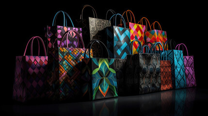 Vibrant Black Friday Fervor