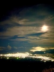 富士山からの夜景