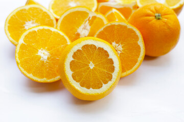 Fresh orange fruit, high vitamin c