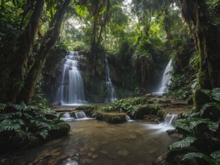 waterfall in the forest